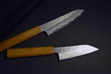 Japanese Chef / Kitchen Knife Nigara SG STRIX Petty 120mm-150mm w/Oak Handle F/S
