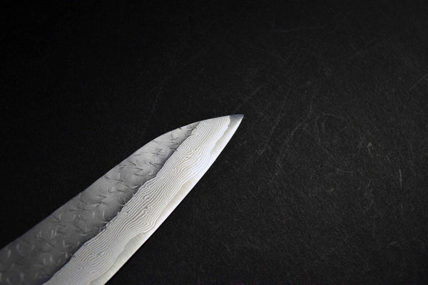 Japanese Chef / Kitchen Knife Nigara SG STRIX Petty 120mm-150mm w/Oak Handle F/S