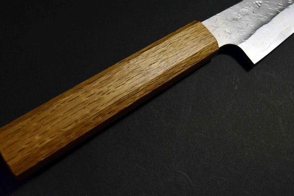 Japanese Chef / Kitchen Knife Nigara SG STRIX Petty 120mm-150mm w/Oak Handle F/S