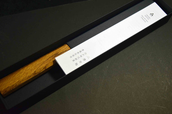 Japanese Chef / Kitchen Knife Nigara SG STRIX Petty 120mm-150mm w/Oak Handle F/S