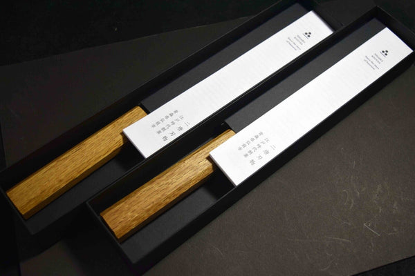 Japanese Chef / Kitchen Knife Nigara SG STRIX Petty 120mm-150mm w/Oak Handle F/S