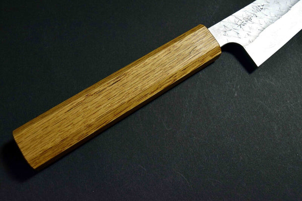 Japanese Chef / Kitchen Knife Nigara SG STRIX Petty 120mm-150mm w/Oak Handle F/S