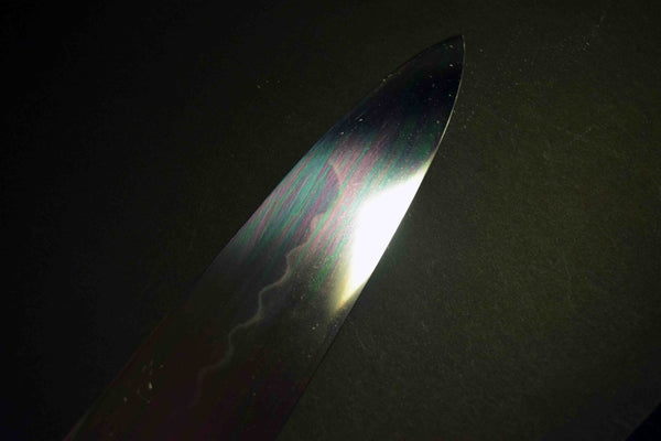 Japanese Chef Knife Yoshikazu Ikeda Blue2 Honyaki Gyuto 240mm Mirror Blade Only