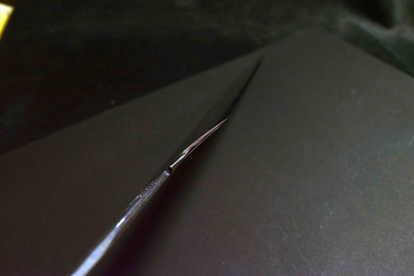 Japanese Chef Knife Yoshikazu Ikeda Blue2 Honyaki Gyuto 240mm Mirror Blade Only