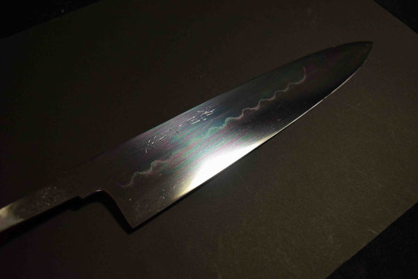 Japanese Chef Knife Yoshikazu Ikeda Blue2 Honyaki Gyuto 240mm Mirror Blade Only