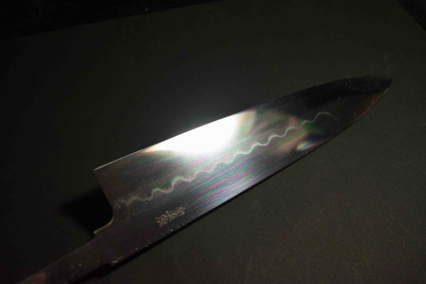 Japanese Chef Knife Yoshikazu Ikeda Blue2 Honyaki Gyuto 240mm Mirror Blade Only