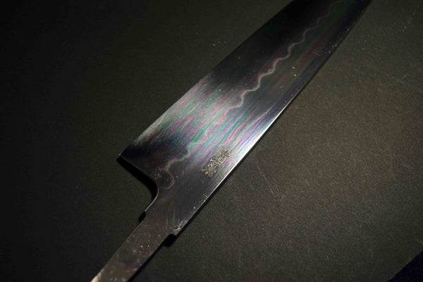 Japanese Chef Knife Yoshikazu Ikeda Blue2 Honyaki Gyuto 240mm Mirror Blade Only