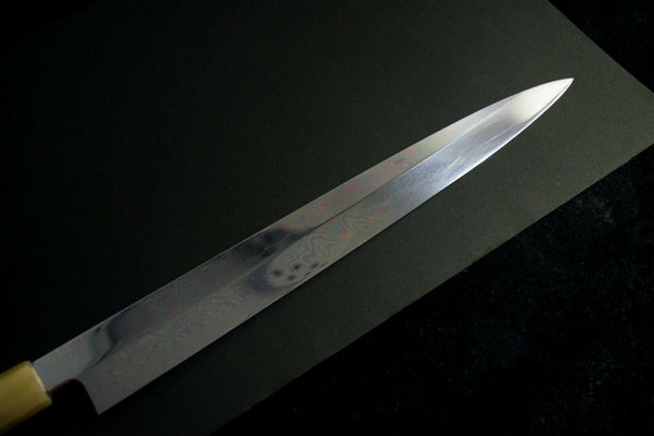 Japanese Chef Knife Yoshikazu Ikeda White 3 Honyaki Yanagiba 295mm Japan *F/S*(IF_8EEDC9B0)★