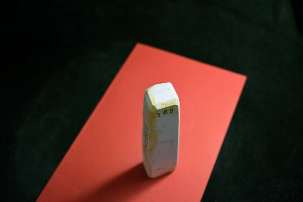 Japanese Natural Whetstone Asano Mikawa Nagura Ban 169g Aichi Pref. Japan F/S