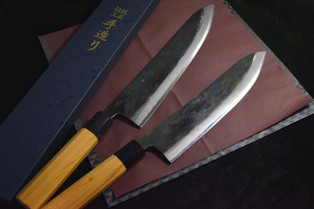  Japanese Kitchen/Chef knives Blue Steel Core Tosauchi