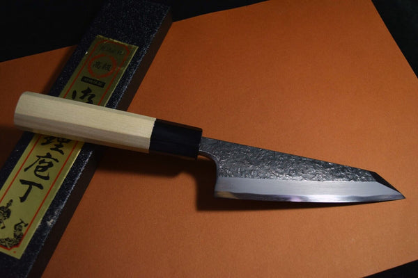 Japanese Chef Knife Ikyu by Itsuo Doi Blue 2 Black Garasuki 135-180mm Japan F/S