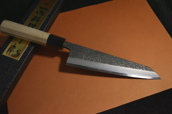 Japanese Chef Knife Ikyu by Itsuo Doi Blue 2 Black Garasuki 135-180mm Japan F/S