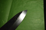 Japanese Chef Knife Isamitsu White 1 Stainless Cladding Black Gyuto 210mm