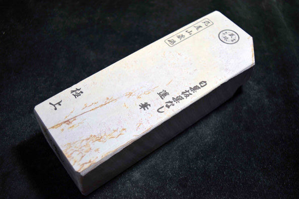 Japanese Natural Whetstone Shohonyama Maruoyama Renge Suita 1649g from Kyoto