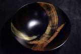 Japanese Yamada Heiando Lacquerware Natural Wood Salad Bowl  from Japan 113