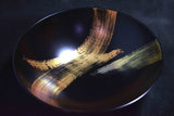 Japanese Yamada Heiando Lacquerware Natural Wood Salad Bowl  from Japan 113