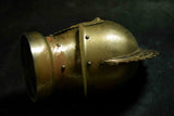 Vintage Nikka Whisky Knight Armor Metal Bottle Cover Case w/ Music Box 1970s 117