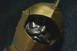 Vintage Nikka Whisky Knight Armor Metal Bottle Cover Case w/ Music Box 1970s 117