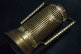Vintage Nikka Whisky Knight Armor Metal Bottle Cover Case w/ Music Box 1970s 117