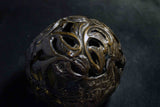 Japanese antique-style lampshade  intricate carvings on alloy material 119