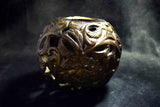 Japanese antique-style lampshade  intricate carvings on alloy material 119