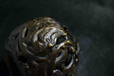Japanese antique-style lampshade  intricate carvings on alloy material 119