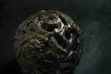 Japanese antique-style lampshade  intricate carvings on alloy material 119