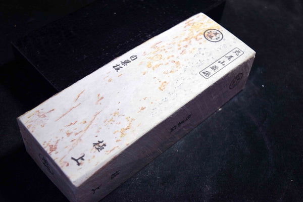 Japanese Natural Whetstone Maruoyama Shiro Suita Ao Renge 24' Size 2685g Kyoto