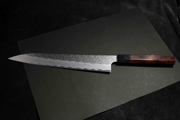 Japanese Chef Knife Nigara SG STRIX Sujihiki 240mm - 270mm w/Rosewood Handle F/S