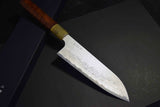 Japanese Chef / Kitchen Knife Nigara VG  XEOS Santoku 170mm w/Rosewood Handle FS