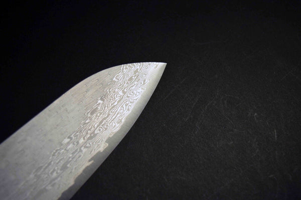 Japanese Chef / Kitchen Knife Nigara VG  XEOS Santoku 170mm w/Rosewood Handle FS