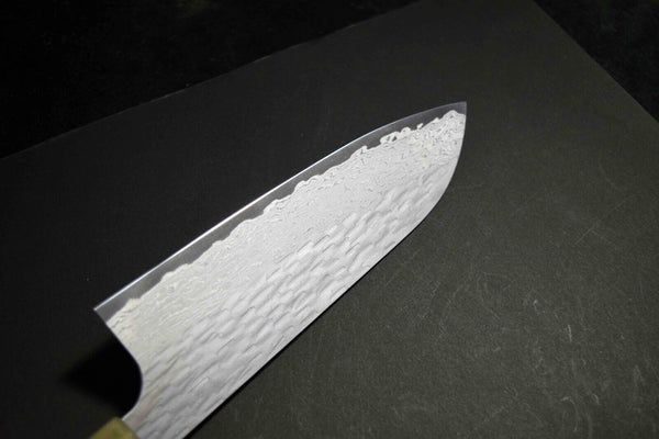 Japanese Chef / Kitchen Knife Nigara VG  XEOS Santoku 170mm w/Rosewood Handle FS