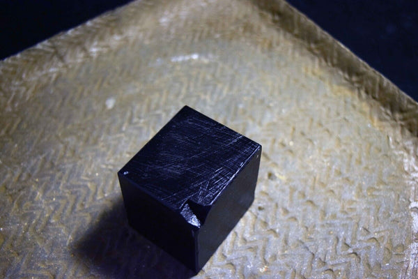 Japanese Natural Whetstone Tsushima Black Nagura 273g from Nagasaki Pref. *F/S*