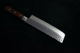 【Suisin】Japanese Kitchen Knife VG10 Tsuchime 17 Layers Damascus Nakiri 165mm *FS