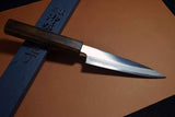 Japanese Chef Knife Ikyu by Itsuo Doi  Blue 1 Damascus Wa Petty 135mm Japan *F/S