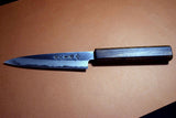 Japanese Chef Knife Ikyu by Itsuo Doi  Blue 1 Damascus Wa Petty 135mm Japan *F/S