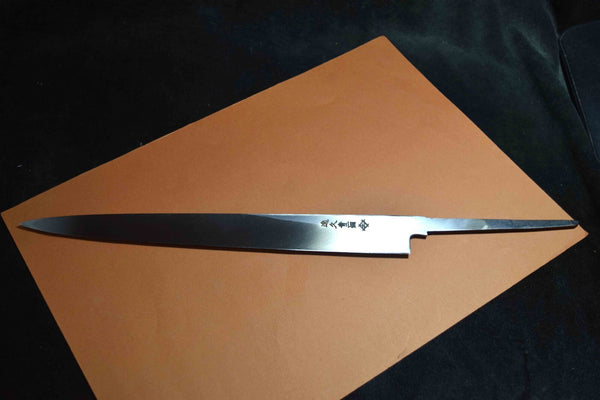 Ikyu by Itsuo Doi Aogami 2 Mirror Cherry Blossom Laser process Yanagiba 300mm FS