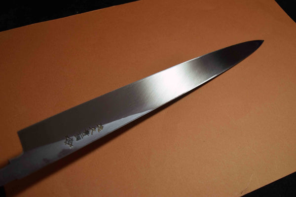 Ikyu by Itsuo Doi Aogami 2 Mirror Cherry Blossom Laser process Yanagiba 300mm FS