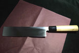 Japanese Chef Knife Sakai Sumimori White 2 Usuba Kanto 210mm Free Shipping