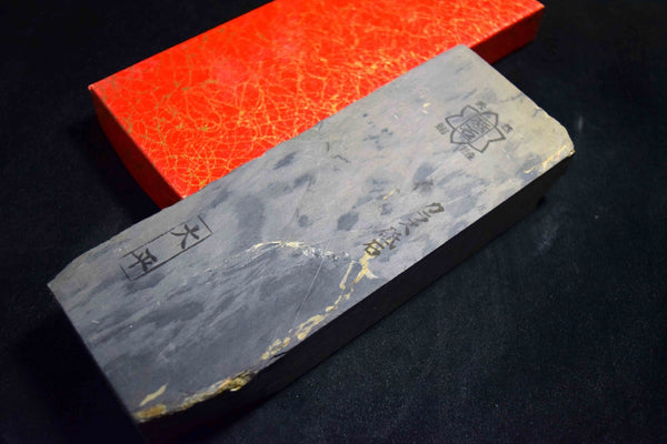 *Rare!* Japanese Natural Whetstone Ohira Karasu 30' Size 1292g from Kyoto *F/S*
