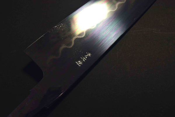 Japanese Chef Knife Yoshikazu Ikeda Blue2 Honyaki Gyuto 240mm Mirror *F/S*