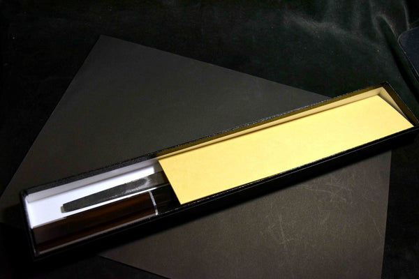 Japanese Chef Knife Yoshikazu Ikeda Blue2 Honyaki Gyuto 240mm Mirror *F/S*