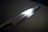 Japanese Chef Knife Yoshikazu Ikeda Blue2 Honyaki Gyuto 240mm Mirror *F/S*