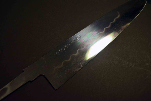 Japanese Chef Knife Yoshikazu Ikeda Blue2 Honyaki Gyuto 240mm Mirror *F/S*