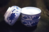 Japanese  Mino Ware Takamine Bowl 3pcs Set Vtg. Pottery from Japan 122