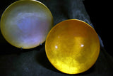 Japanese Lacquer ware Yellow Gold & Champagne Gold Plate set 125