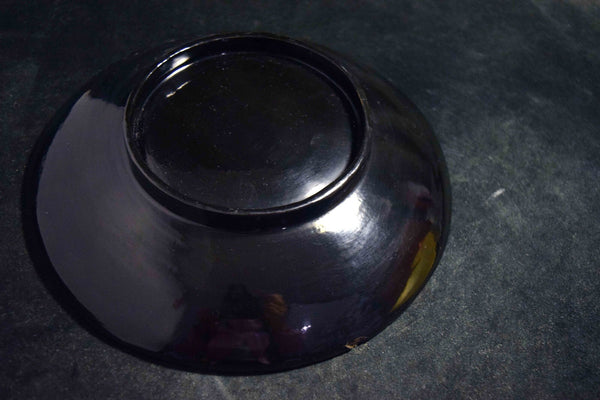 Japanese Lacquer ware Yellow Gold & Champagne Gold Plate set 125