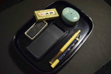 Japanese calligraphy set with Seifu Kaga Makie Case from Japan 126