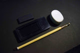 Japanese calligraphy set with Seifu Kaga Makie Case from Japan 126