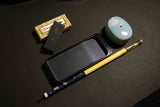 Japanese calligraphy set with Seifu Kaga Makie Case from Japan 126